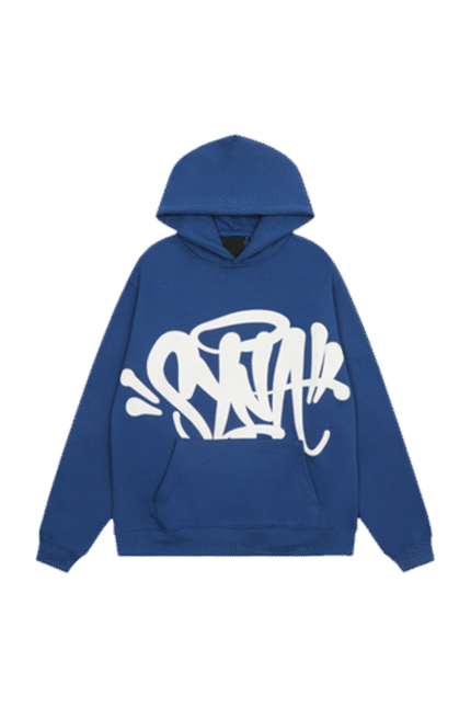 syan world hoodie blue