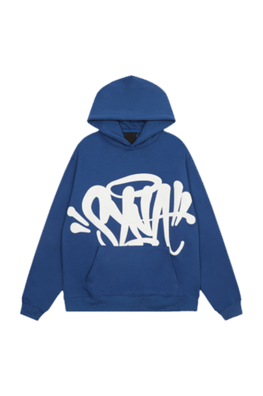 syan world hoodie blue