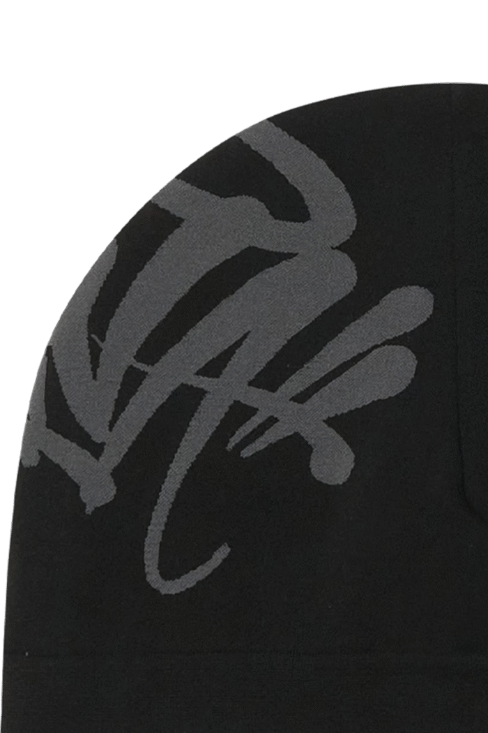 syna black skull hat
