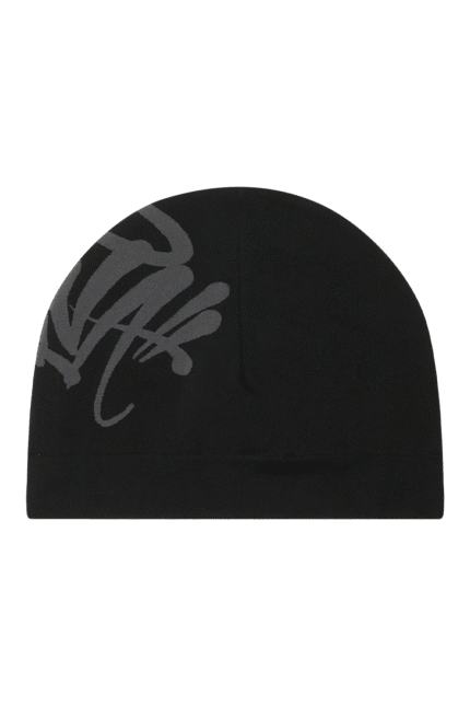 syna black skull hat