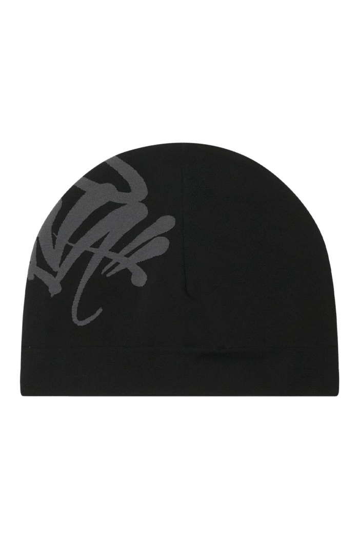 syna black skull hat