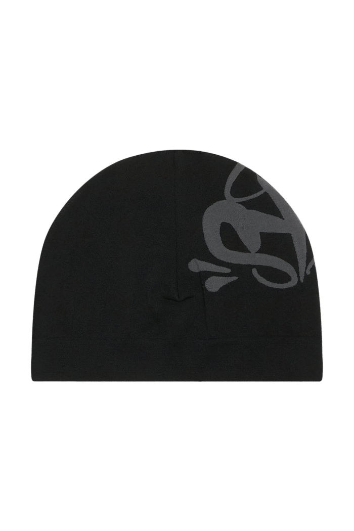 syna black skull hat