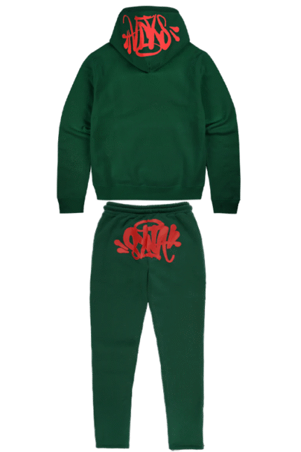 green syna world tracksuit
