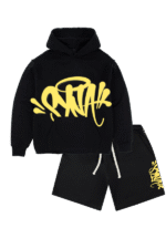 syna world hoodie and shorts