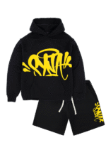 syna world hoodie and shorts