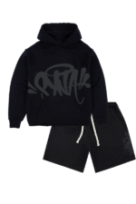syna world hoodie and shorts