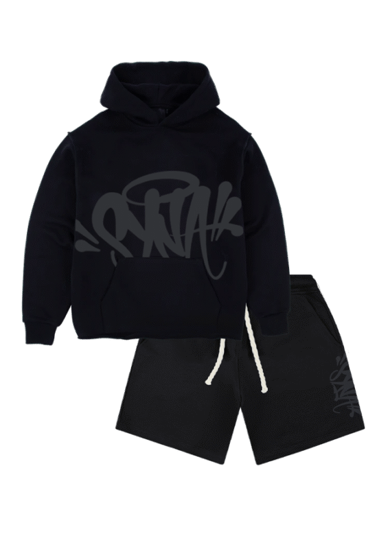 syna world hoodie and shorts