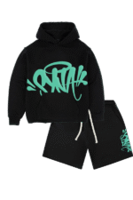 syna world hoodie and shorts