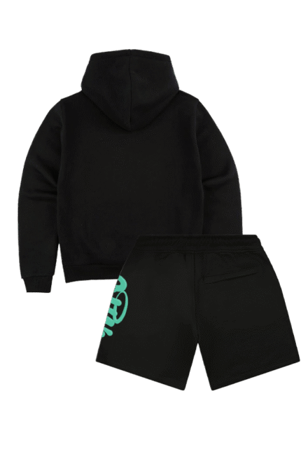 syna world hoodie and shorts