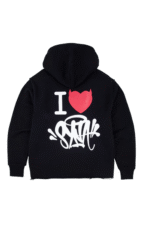 i hert syna hoodie black