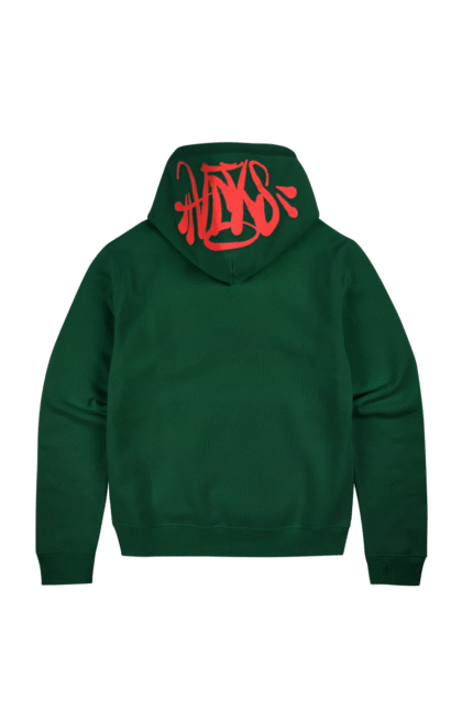 Syna og hoodie green