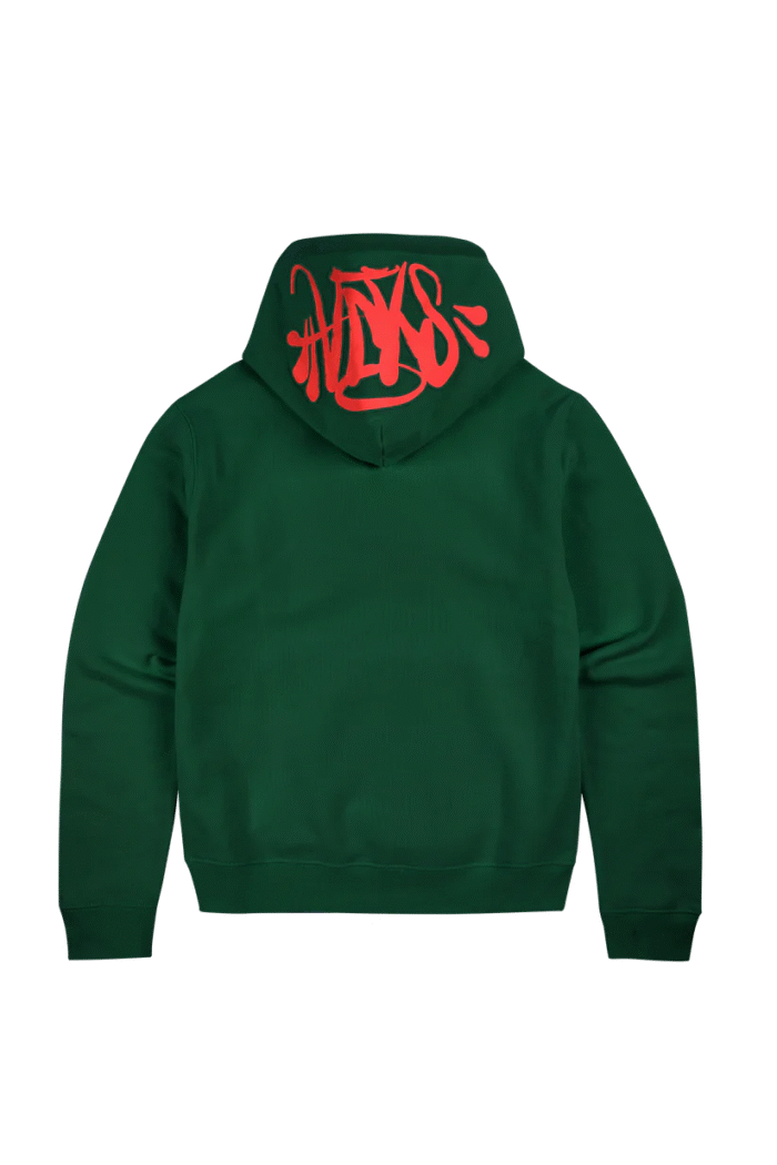 Syna og hoodie green