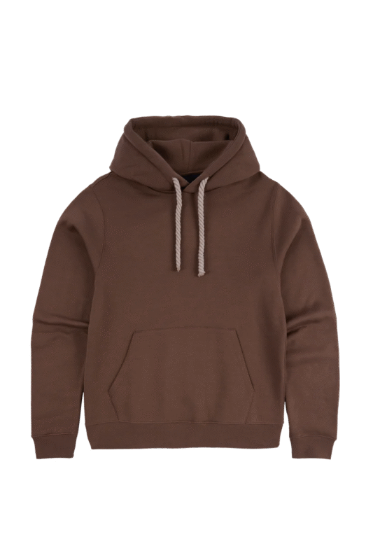 Syna og hoodie brown