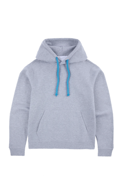 Syna og hoodie marl grey