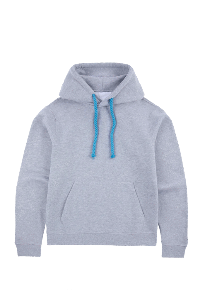 Syna og hoodie marl grey
