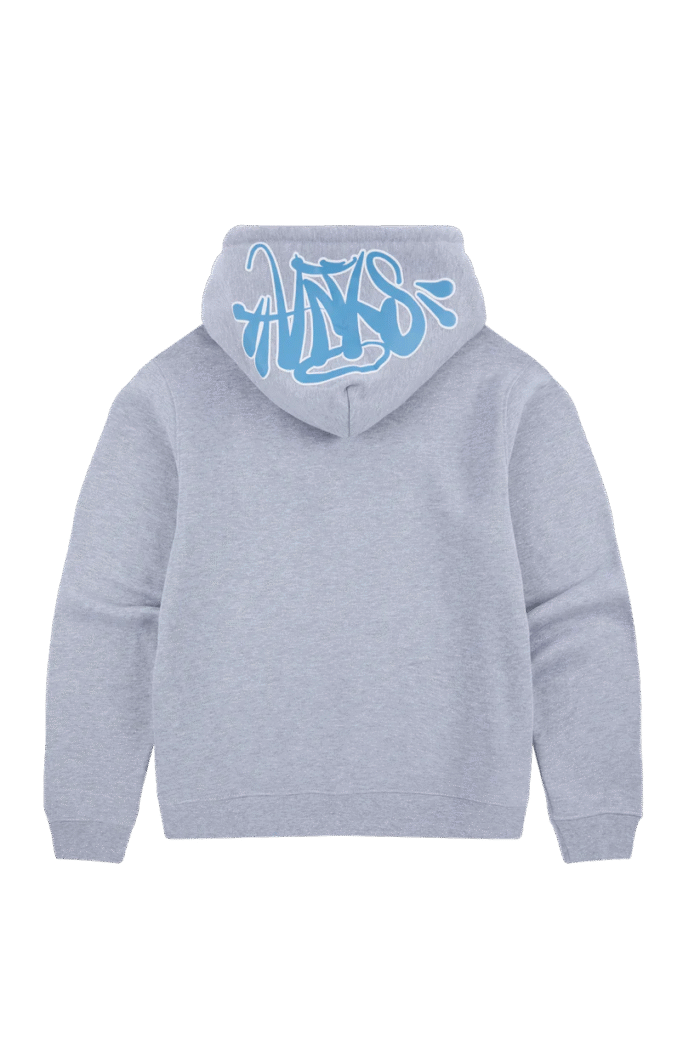 Syna og hoodie marl grey