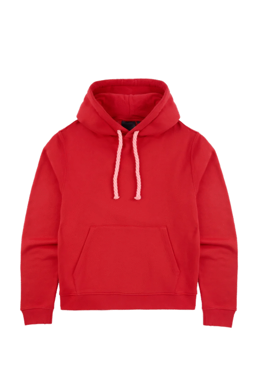 Syna og hoodie red