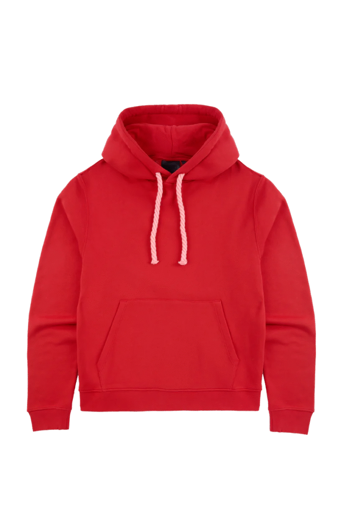 Syna og hoodie red