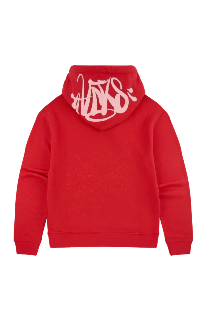 Syna og hoodie red
