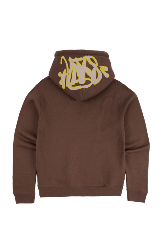 Syna og hoodie brown