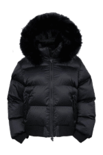 Syna puffer jacket black