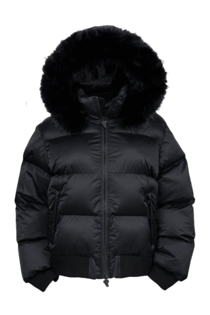 Syna puffer jacket black
