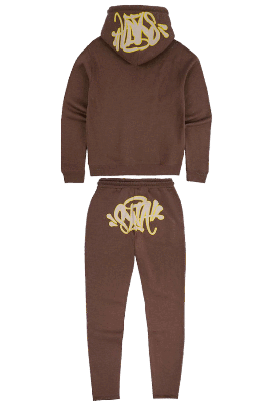 brown syna world tracksuit