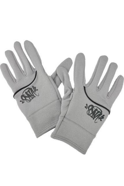syna gloves grey and black